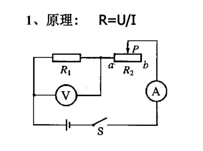 伏安法缺电压表测电阻实验线路图