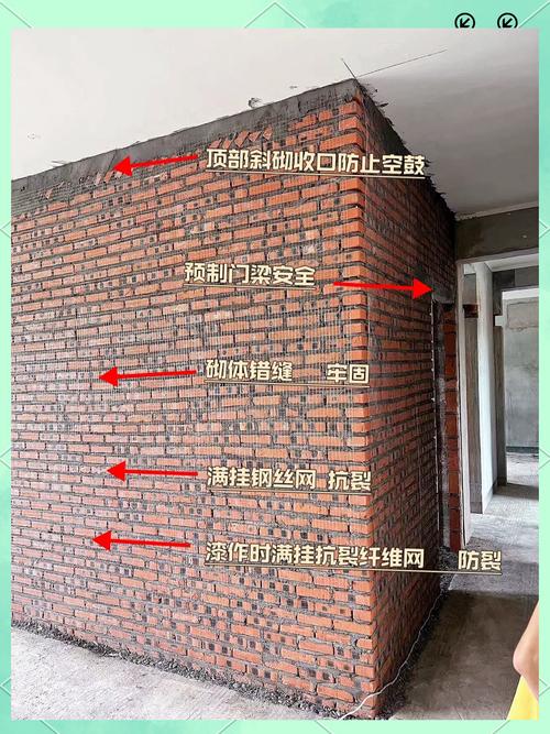 旧墙铲除至砖墙基层施工图
