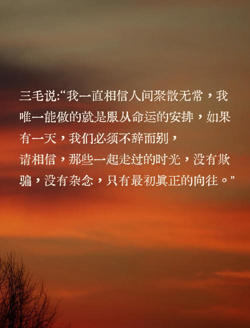 零散感悟，不算结尾