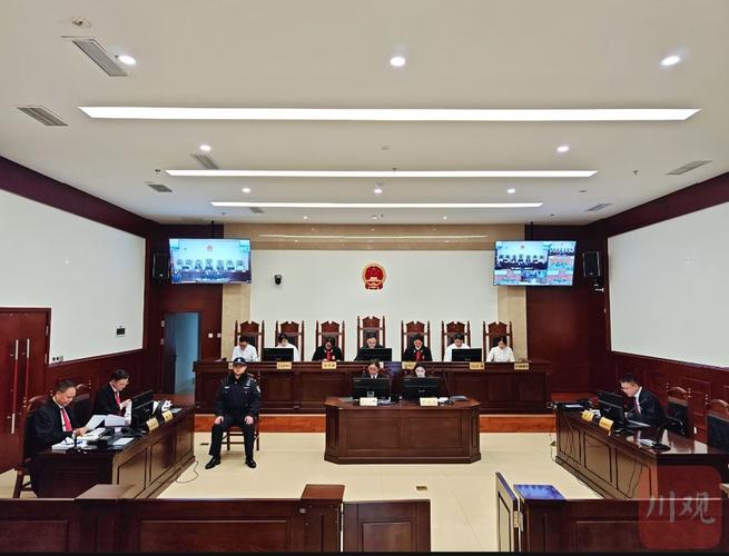 法院审理网络谣言侵权案件现场图