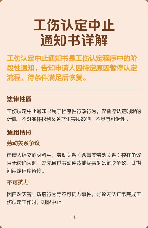 工伤认定时效中止中断法定情形说明图