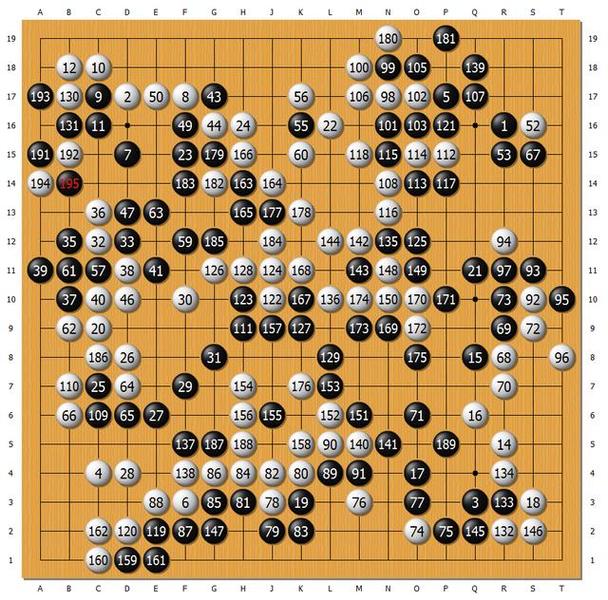 清代棋手周小松晚年对局手稿谱侧批注