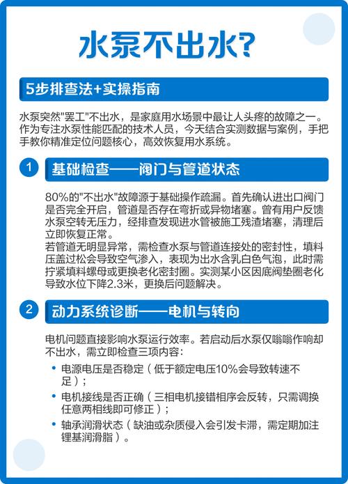 十分钟排查分泵故障的实操步骤