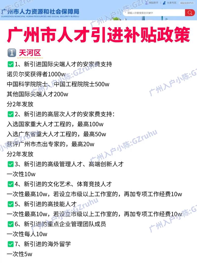 中国二三线城市人才引进福利政策对比图表