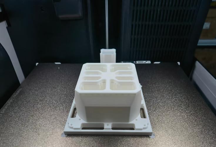 3D打印PLA材料支撑结构拆除前后对比