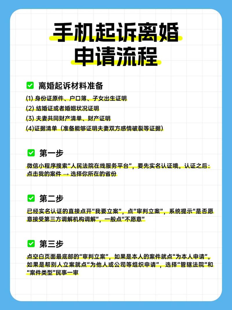 离婚冷静期申请流程图