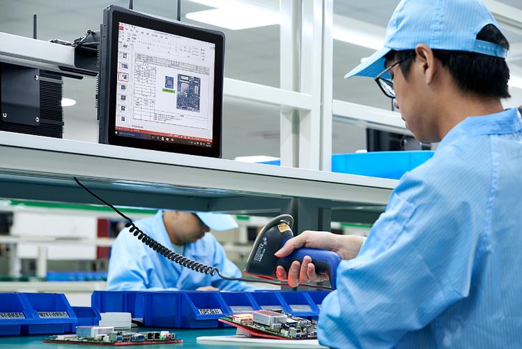 数字化工厂MTM动作识别测定现场