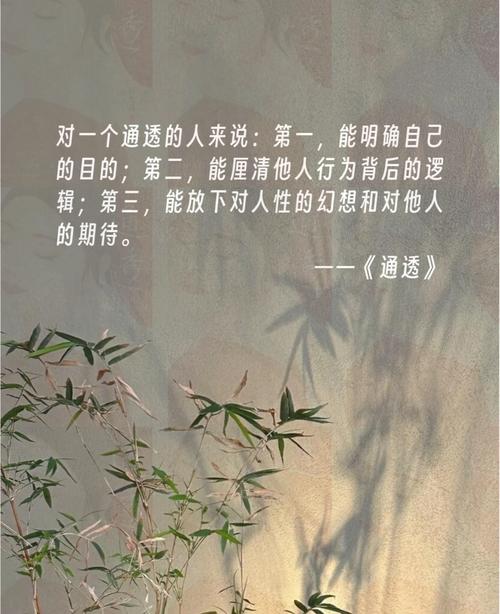 真通透住起来，差别比你想的大