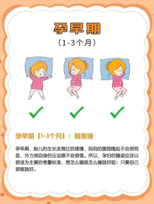 孕期左侧卧睡姿示意图