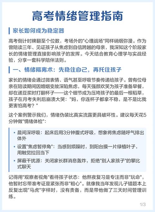 家长能做些什么？——从崩溃到从容的实战指南