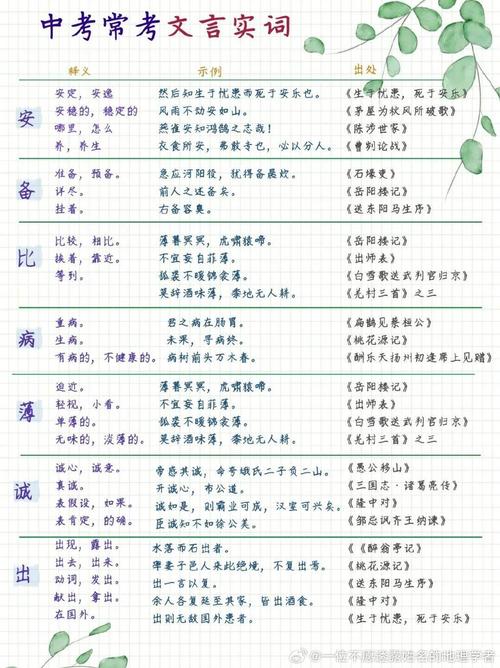 陪儿子刷中考题,聊出的文言实词答题技巧-大讲堂