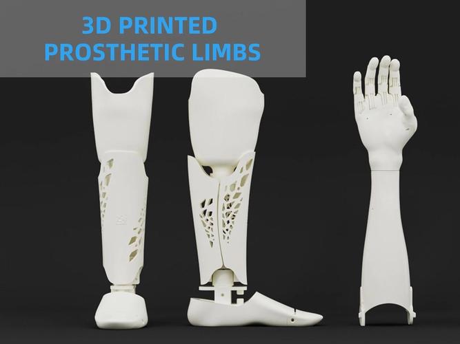 3D打印定制化人工关节实验室展示成品