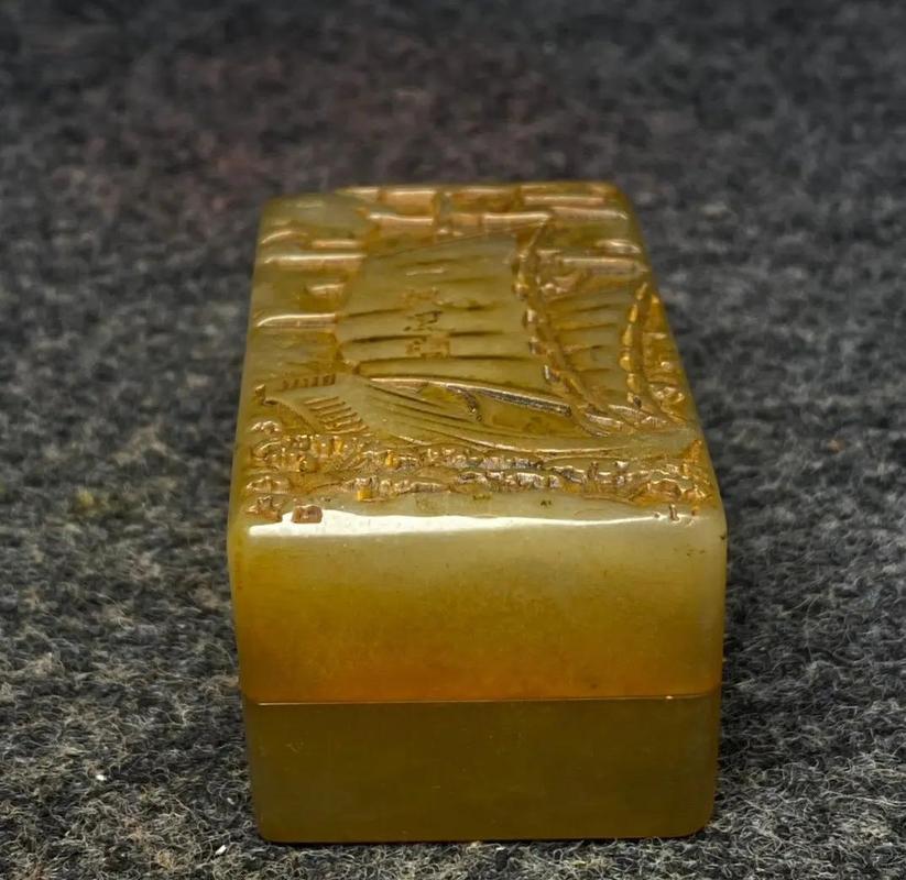 寿山石篆刻刀感细节图
