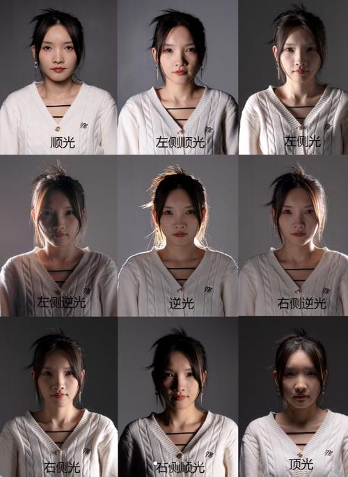 摄影黄金时段顶光人像实拍对比