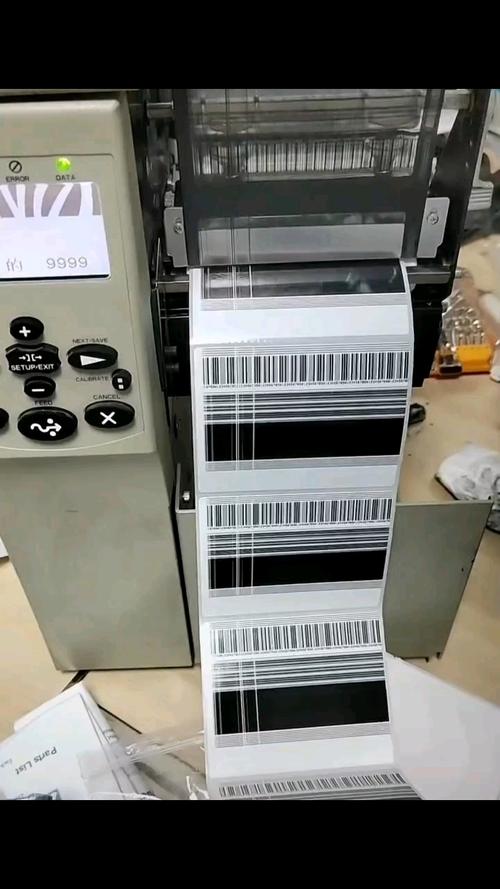 条码打印机新打印头与磨损报废打印头对比