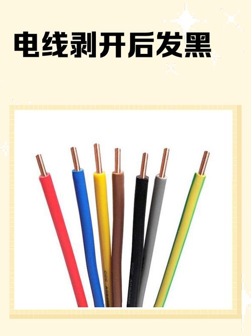 多层结构工业电缆截面剥开实拍