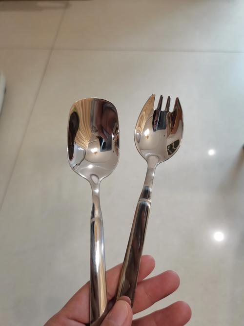 家用厨房简单甜品摆盘工具勺子叉子