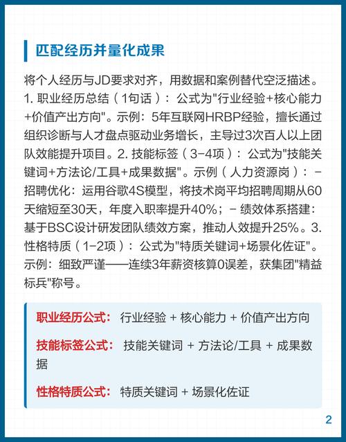 简历关键词匹配岗位JD标注图