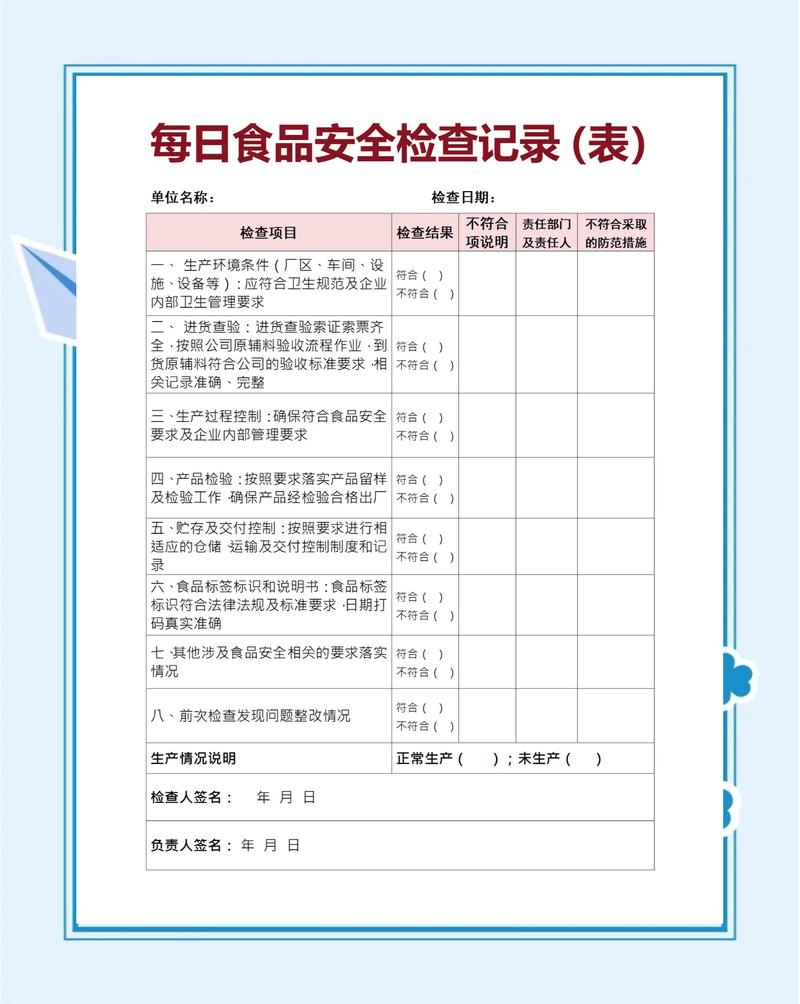 日常饮食记录常见漏记项示例