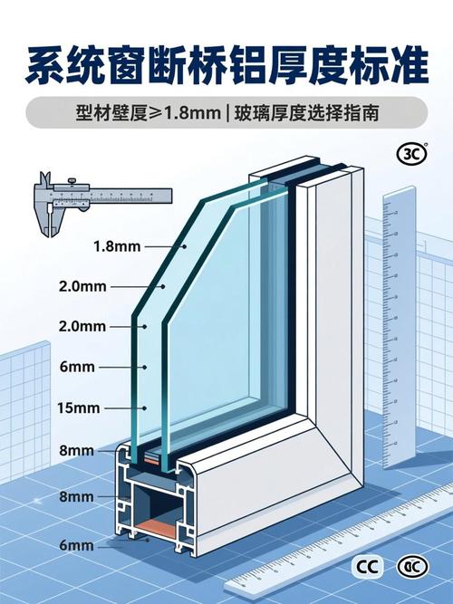 家装断桥铝型材厚度国标要求对照表