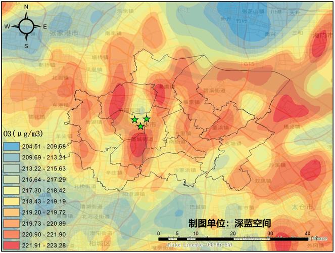 高光谱卫星中国区域大气VOCs监测成果图
