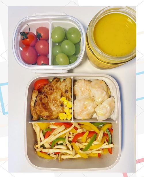 上班族减脂带饭成品实拍