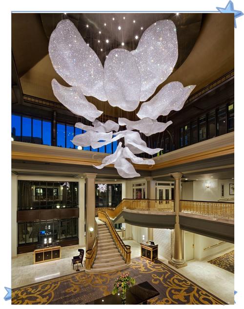 潮州亲子酒店大堂光影