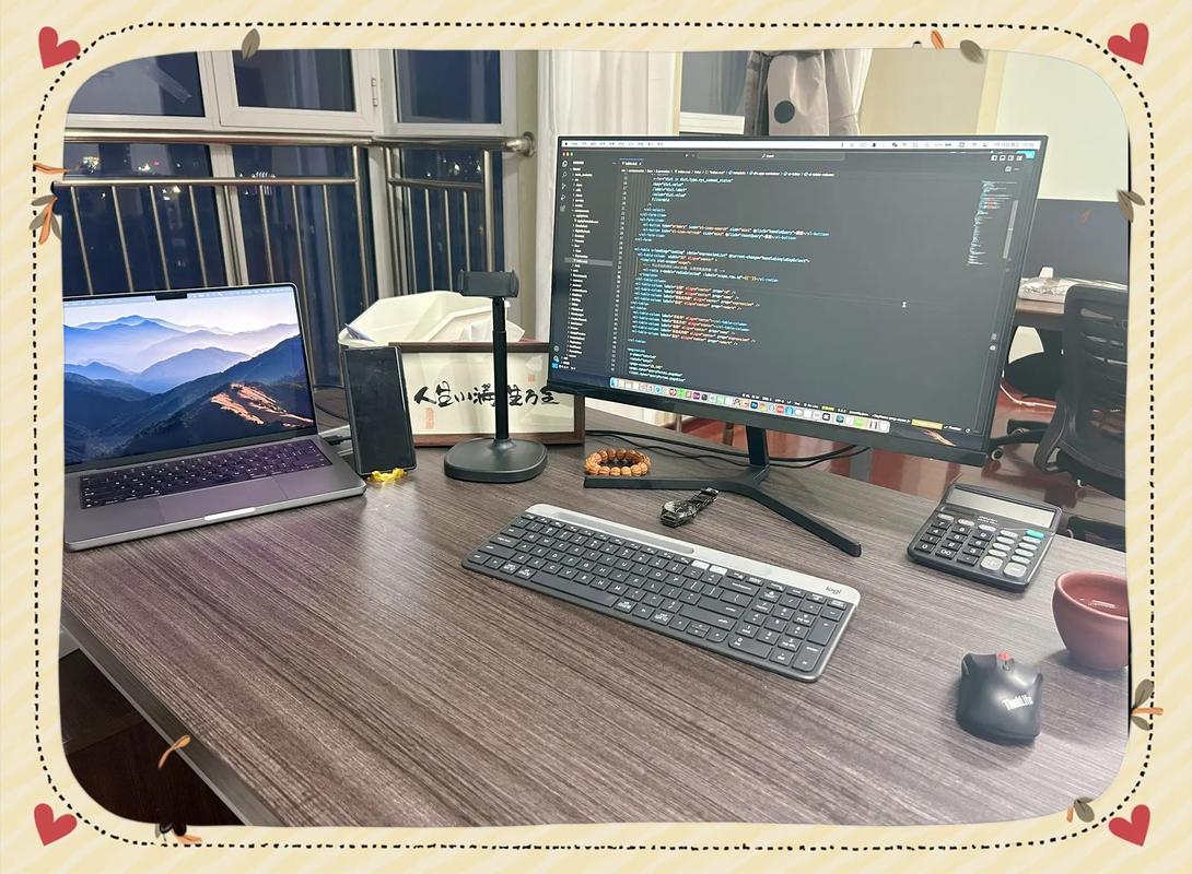 编程入门新手书桌学习场景