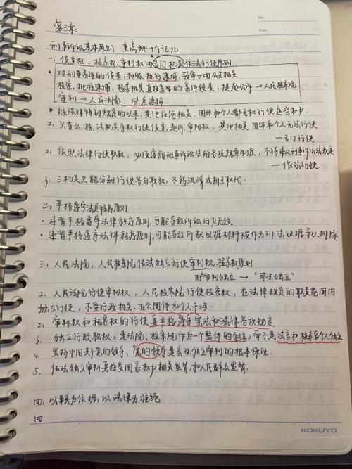 刑事案件一审律师阅卷证据梳理手写笔记