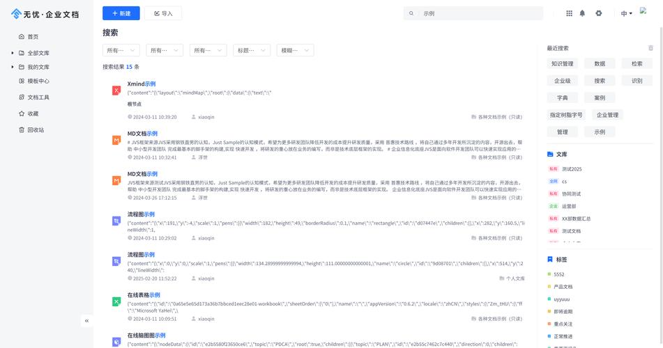 搜索结果页可提取结构化内容示例图
