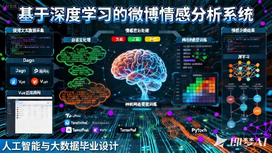 未来学习分析人工智能情感识别概念图