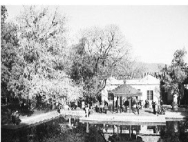 北京香山双清别墅近代重要史迹修缮现场