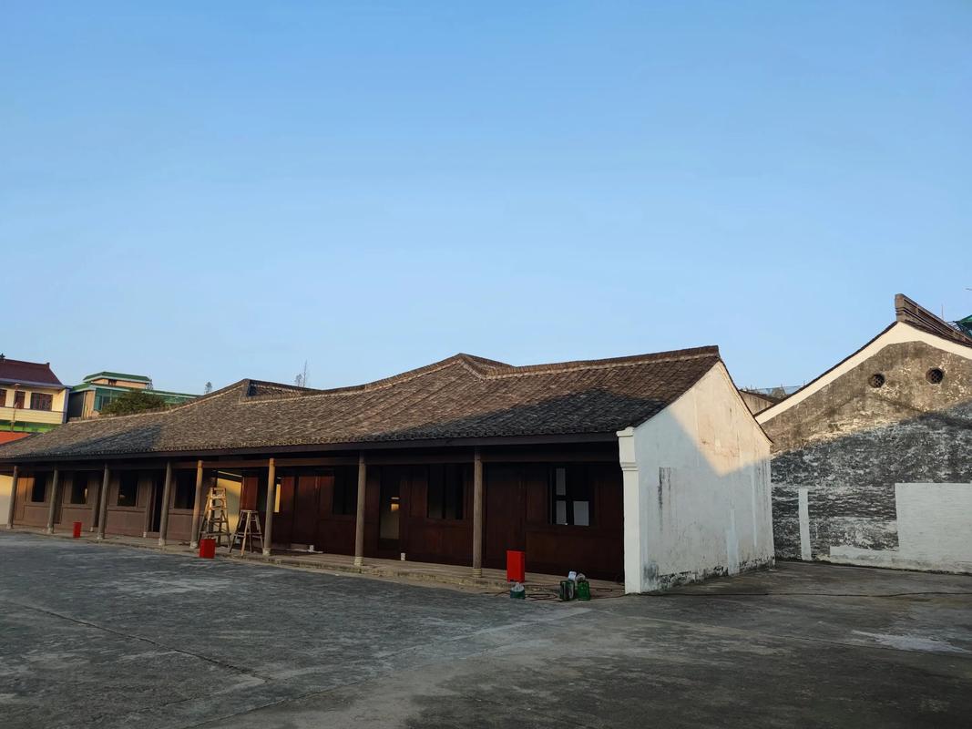 被铲除标语的浙江省级近代现代重要史迹老民宅现场