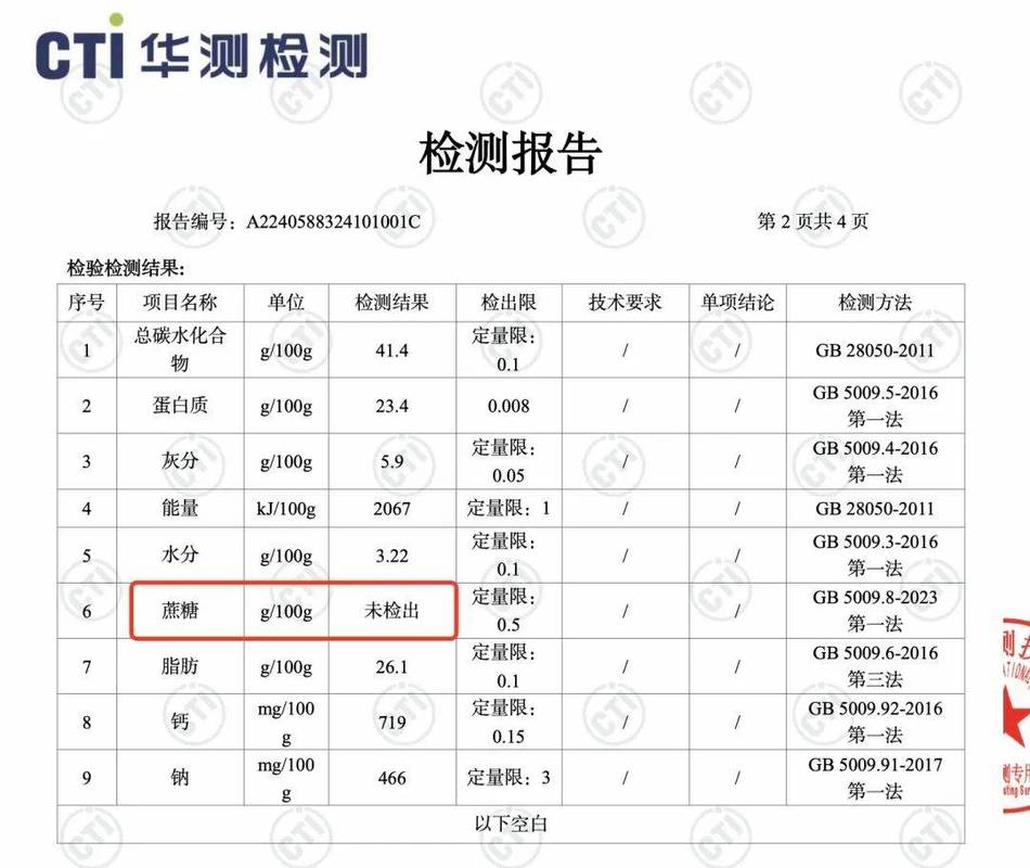 现制奶茶营养成分检测报告实拍