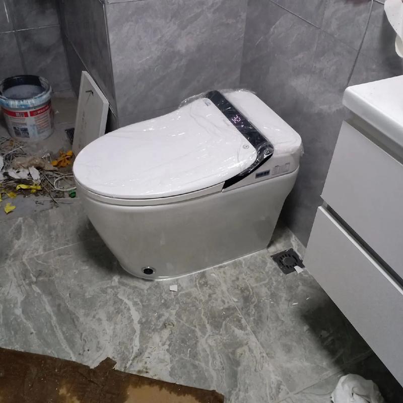 智能马桶安装完工验收实拍