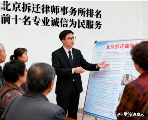 北京拆迁补偿律所接待被拆迁户咨询现场