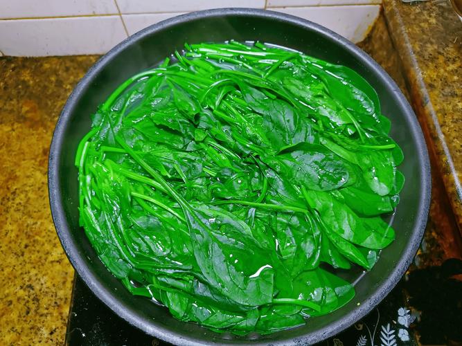 焯水食材常识 菠菜焯水前后对比