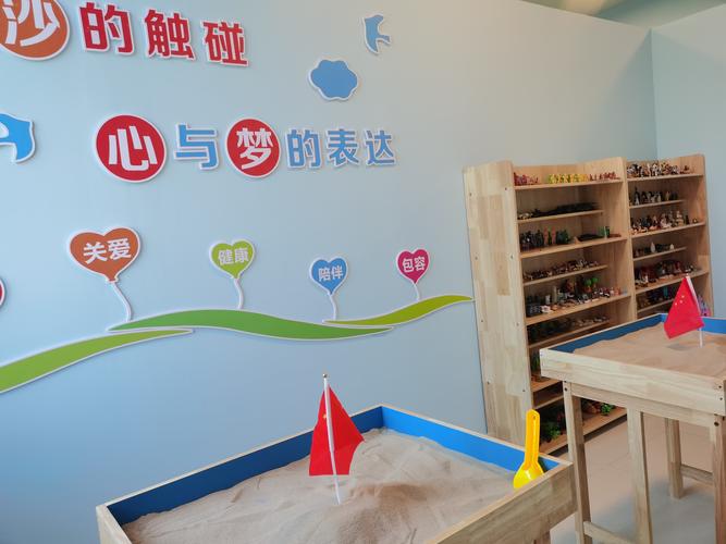 学校心理教室沙盘摆放的真实日常