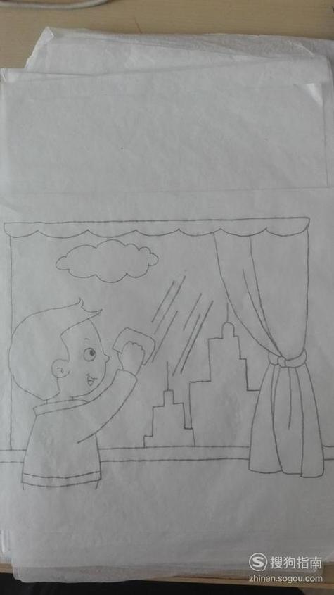 擦掉空隙的小画