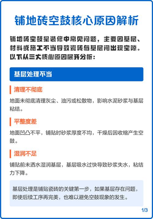 地面基层空鼓常见问题解答