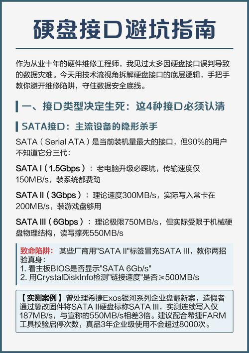 现场用工业硬盘要避开的几个坑