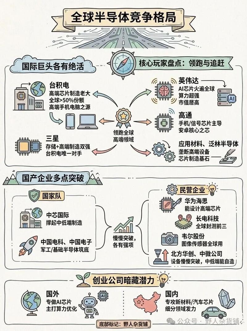 全球半导体供应链地图地缘政治影响