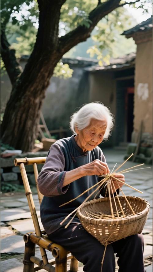深水埗北河街竹档阿婆给晾衣竹竿标重量数字