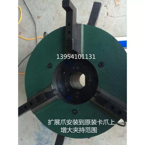 传统手动卡盘夹紧薄壁件导致变形示意图