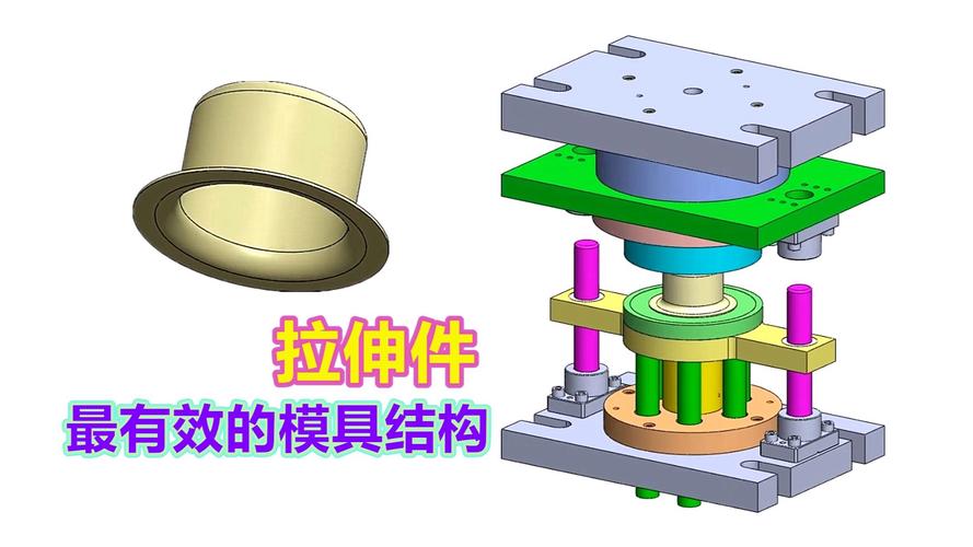 冲压模具拉伸筋安装位置示意图