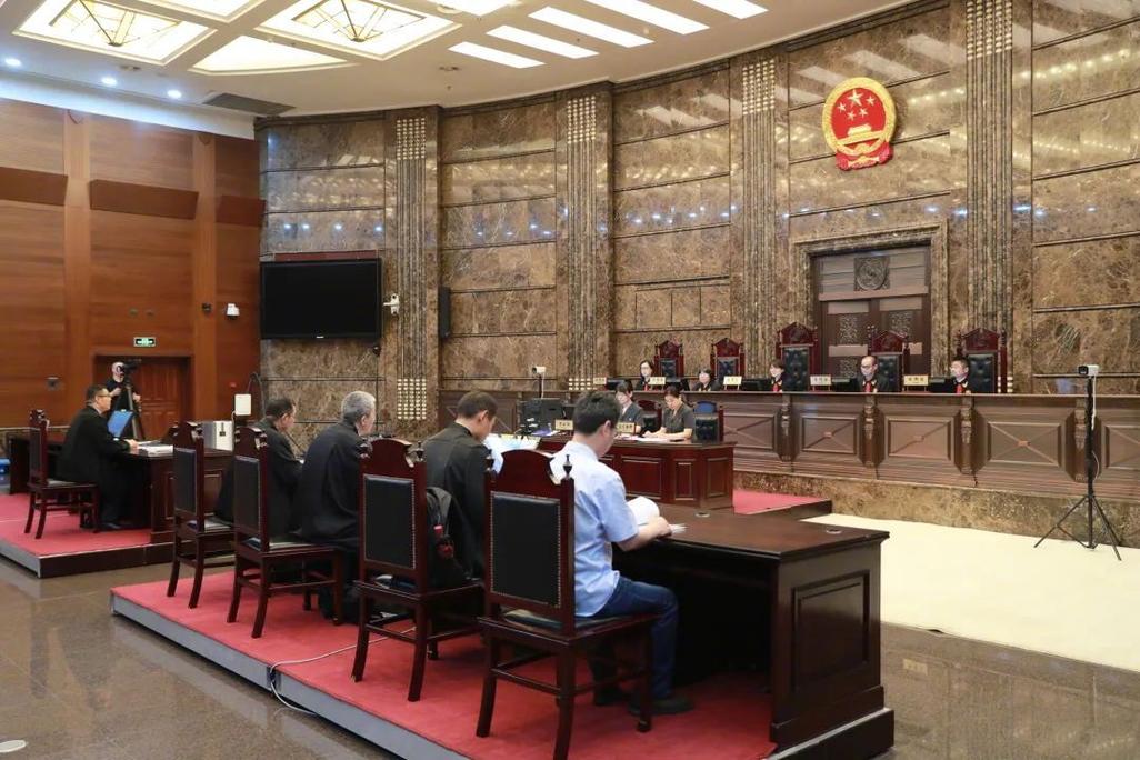 股权回购纠纷法庭庭审现场示意图