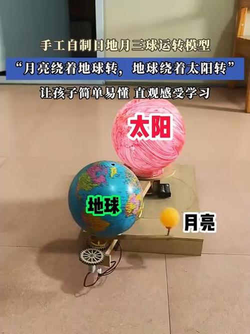 在家就能玩的四个月球公转亲子小游戏