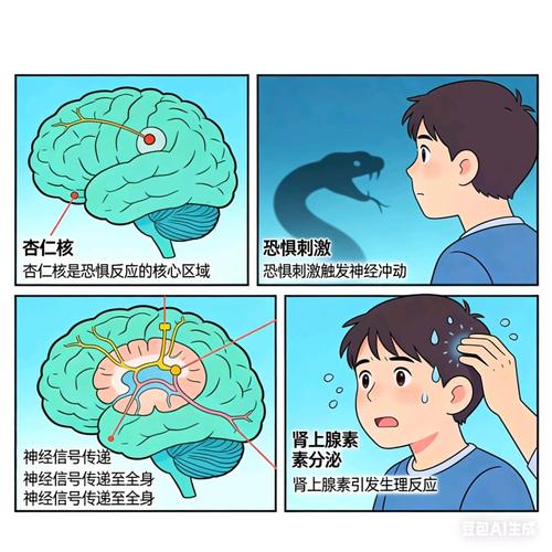 情绪调节杏仁核劫持示意图