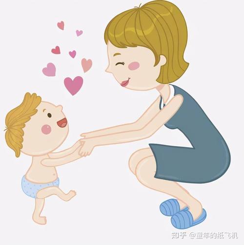 0-1岁母婴正确回应需求亲子互动图