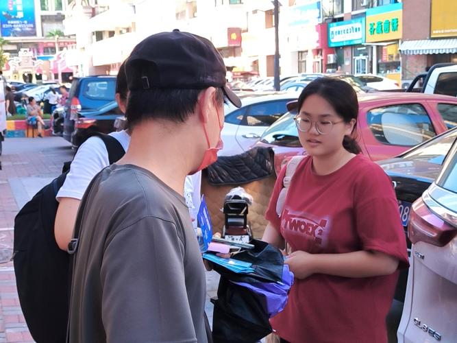 海外市场街头拦截访谈调研现场